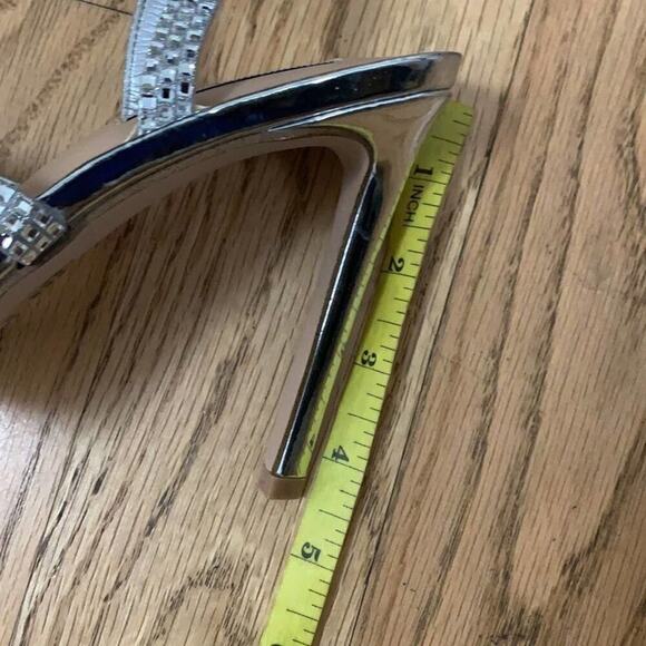 NWOT STEVE MADDEN GRACEY RHINESTONE SANDALS SIZE 9M - Picture 6 of 6